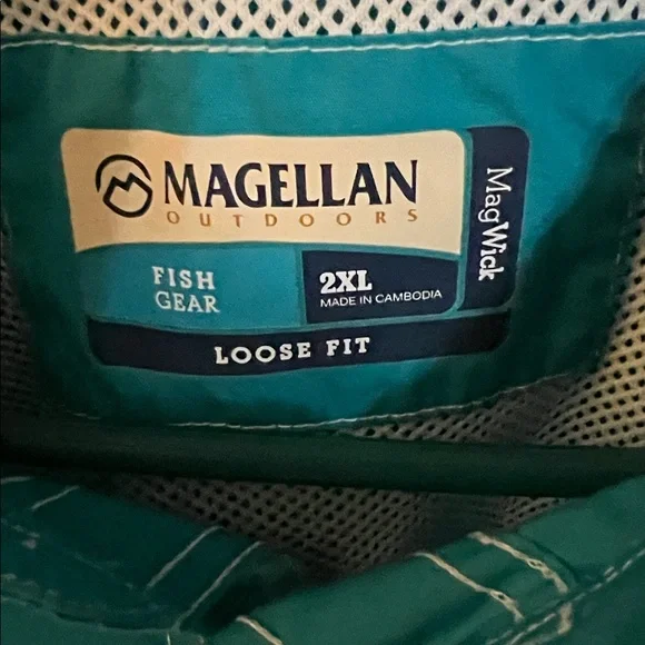 Magellan Outdoors Aqua Loose Fit Jacket 2XL - Picture 4 of 6